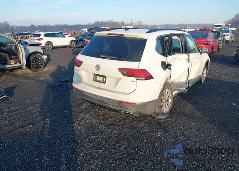 2018 Volkswagen Tiguan 2.0T Se/2.0T Sel z USA, uszkodzony, nr VIN 3VV3B7AXXJM167686